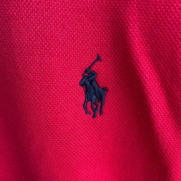 Polo Ralph Lauren 1/4 Zip Knit Sweater - Red - Picture 3 of 7